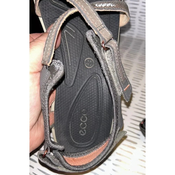 Ecco Powered By Receptor Technology Hiking Outdoor Brown Sandals EU 41 - Picture 8 of 8